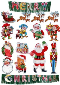 Unbranded Decoration Packs: Chrismas Trimorama