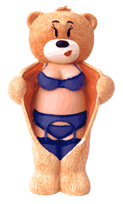 Dee Dee Figurine Bad Taste Bear