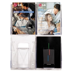 Deflecto 4 Wall Rack System Magenta Ref 56001