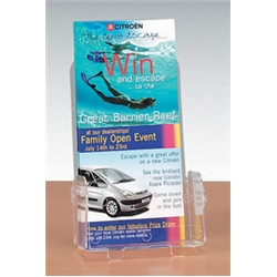 Deflecto Foldem-Up Literature Holder