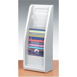 Deflecto Literature Holder Grey 4 Booklet A5 Ref