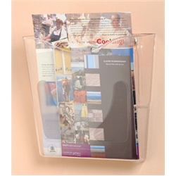 Deflecto Literature Wall Pocket Portrait