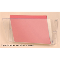 Deflecto Literature Wall Pocket Stackable