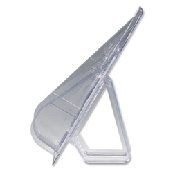 Optional legs for conversion to freestanding unit for Deflecto Stand Tall literature racks 019030