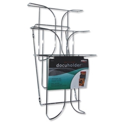 Deflecto Wall Literature Holder Wire withFixings