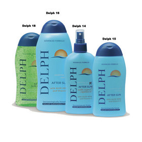 Delph Aftersun Lotion moisturises and soothes the skin after sun exposure.  The ultra gentle rehydra