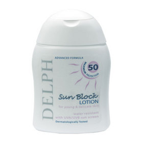 Unbranded Delph SPF 50 `Young and Delicate` Sun Lotion 100ml