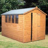 Deluxe Apex Shiplap Shed 10x6