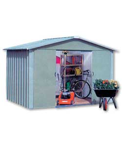 Deluxe Metal Garden Shed