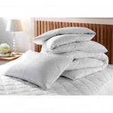 Unbranded Deluxe New White Goose Down Pillow Pair
