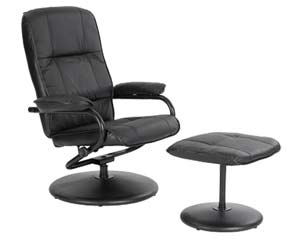 Unbranded Deluxe recliner and footstool