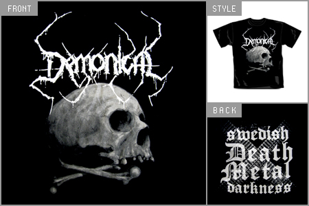 Unbranded Demonical (Swedish) T-shirt raz_ST1289