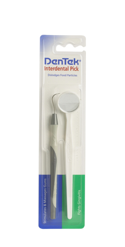 DenTek Interdental Pick is a professional quality interdental tool used to remove impacted food part