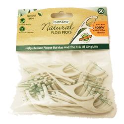 Unbranded Dentek Natural Floss Picks