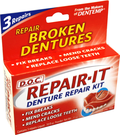 Unbranded Dentemp Denture Repair Kit 3