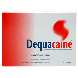 Dequacaine Lozenges - Size: 24