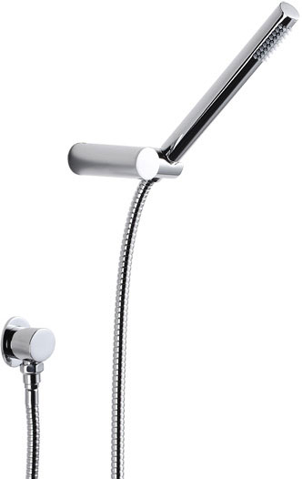 Unbranded Design Hand Shower Kit Brass Round (with Elbow)