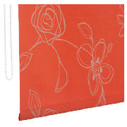 Unbranded Designed Roller Blind, Clematis Red 90cm