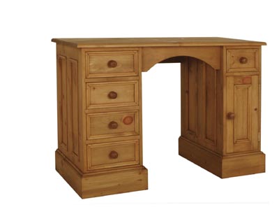 DESK SMALL CUPBOARD KNEEHOLE