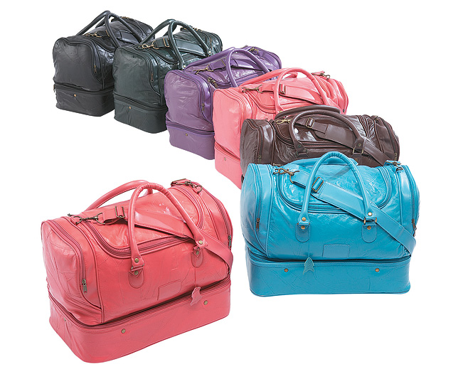 Unbranded Detachable Base Travel Bag Baby Pink Personalised (PEE)