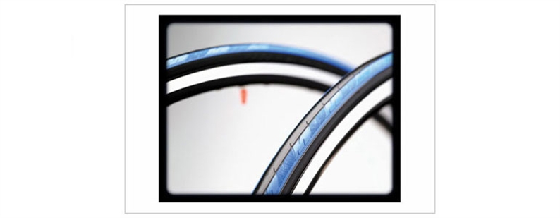 The Maxxis Detonator, with its dual compound tread pattern, provides a durable training tire with a