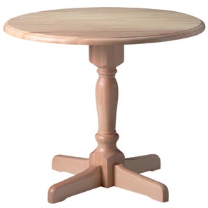 Unbranded Dever Drop-leaf Table, Natural Beech