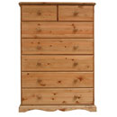 The Devon Pine furniture collection is a quality range made entirely from kiln dried Scandinavian