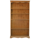 Devon Pine 5ft bookcase furniture