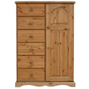 Devon Pine 6 drawer tallboy furniture
