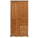 Devon Pine combination wardrobe furniture
