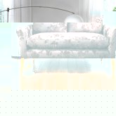 Unbranded Dexter 2 seater Sofa - Sanderson Imari - White leg stain