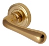 Unbranded Diamond Brass Lever Door Handles