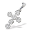 Diamond Cross Pendant (1.53 Carat Dia)