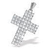 Diamond Cross Pendant (2 Carat Dia)