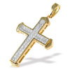 Diamond Cross Pendant (91 Points Dia)