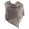 Unbranded Diamond Lace Wrap - Taupe