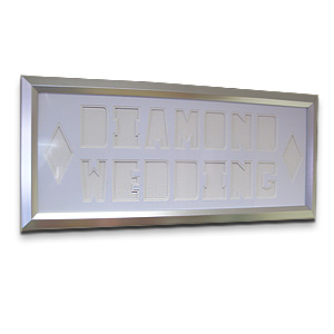Unbranded Diamond Wedding Anniversary Create a Pix Mount