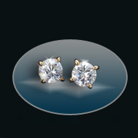 Unbranded DiamondAura Classique sterling silver stud