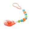 This brightly coloured Soother Cord from Difrax will not only keep your little one`s dummy safe, but