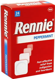 Digestif Rennie Peppermint Flavour 24x