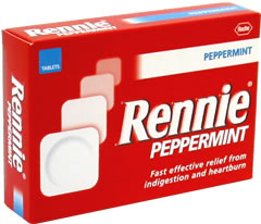 Digestif Rennie Peppermint Flavour 96x