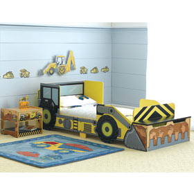 Unbranded Digger Bedroom Set - SAVE andpound;10