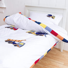 Unbranded Digger Duvet Set
