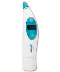 Easy to use one second; Digital Ear thermometer. Suitable from birth to adult. Can switch between