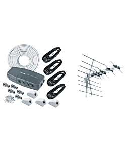 Unbranded Digital Installation Kit 4 Room