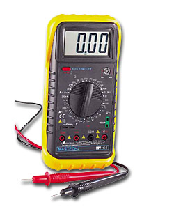 Digital Multimeter with Temperature Gauge