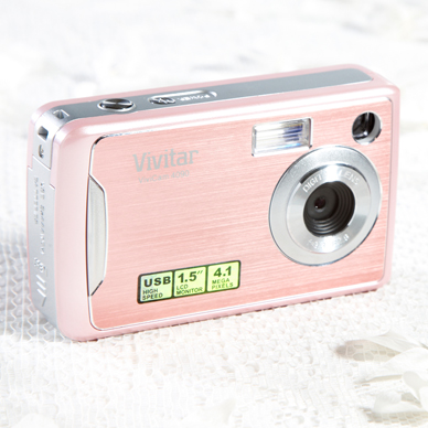 Unbranded Digital Wedding Camera in Pale Pink - 4megapixel