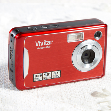 Unbranded Digital Wedding Camera in Red - 4 Megapixel