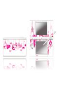 Unbranded Digiwrap DS Lite Skin - Pink Hearts
