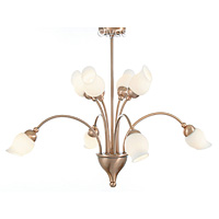 Unbranded DIIL10012 - 8 Light Antique Copper Ceiling Light